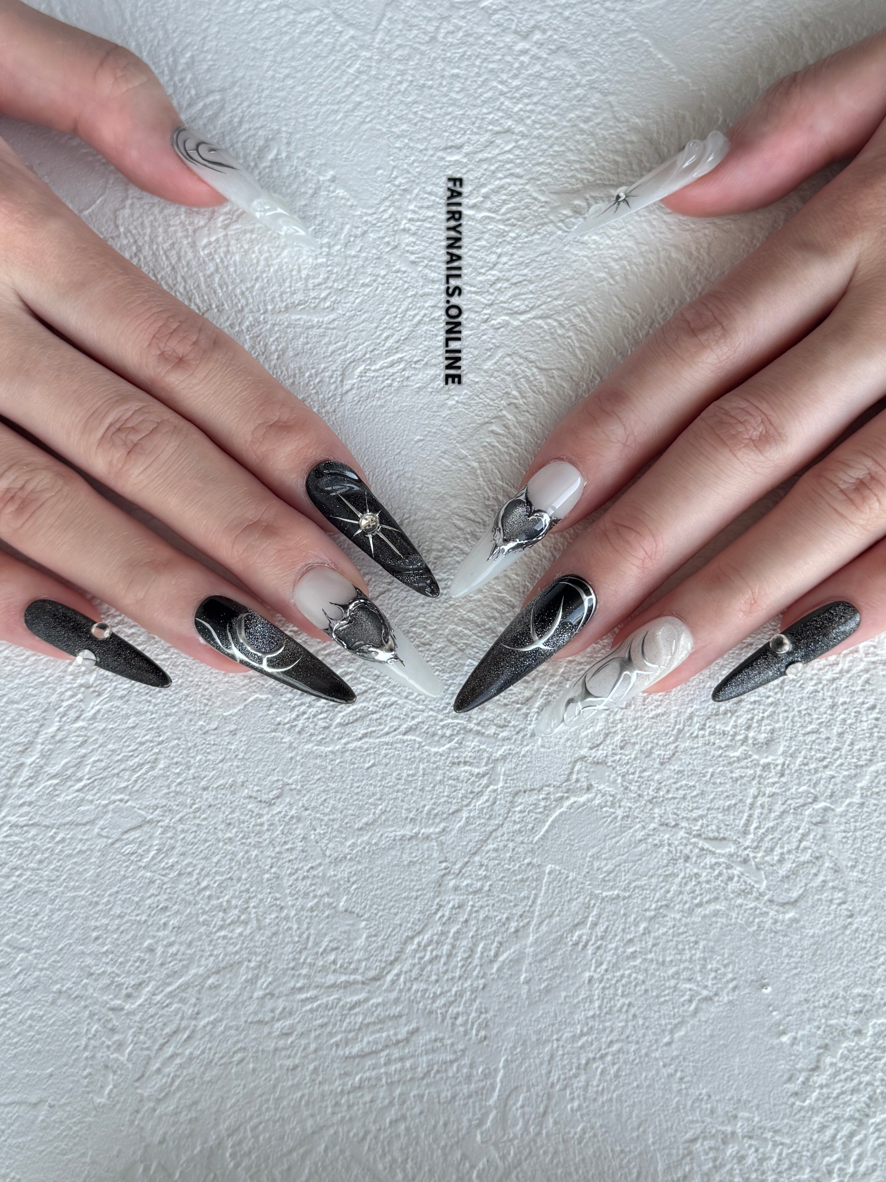 FairyNails Error Code futuristic nail set