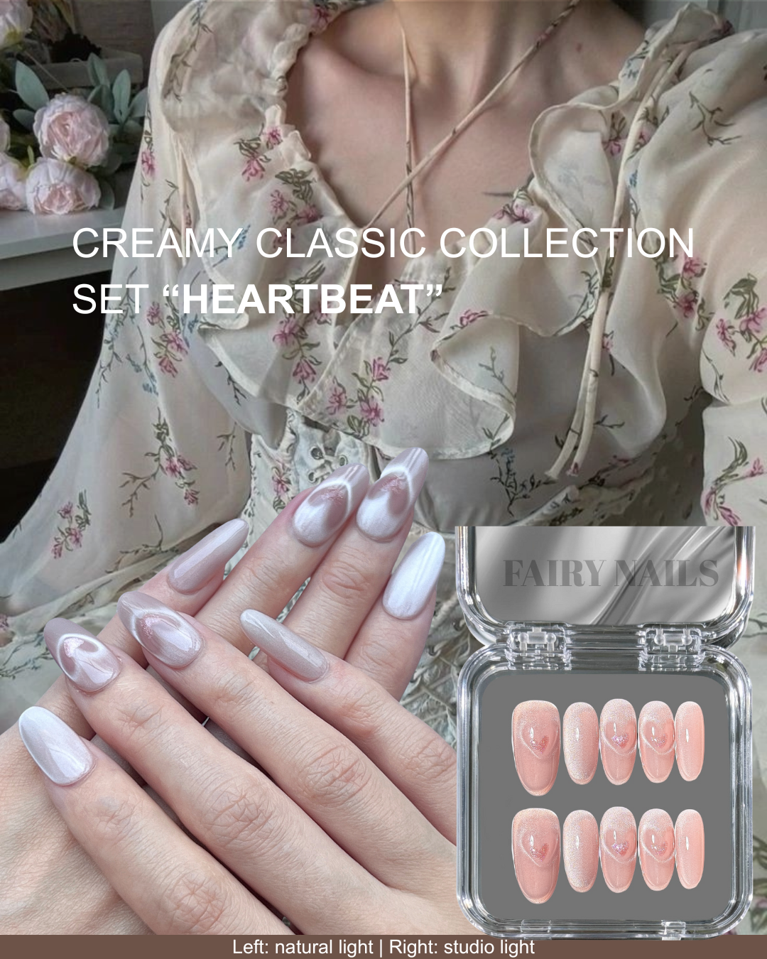 Heartbeat Press On Nails | Romantic Date Outfit Ideas