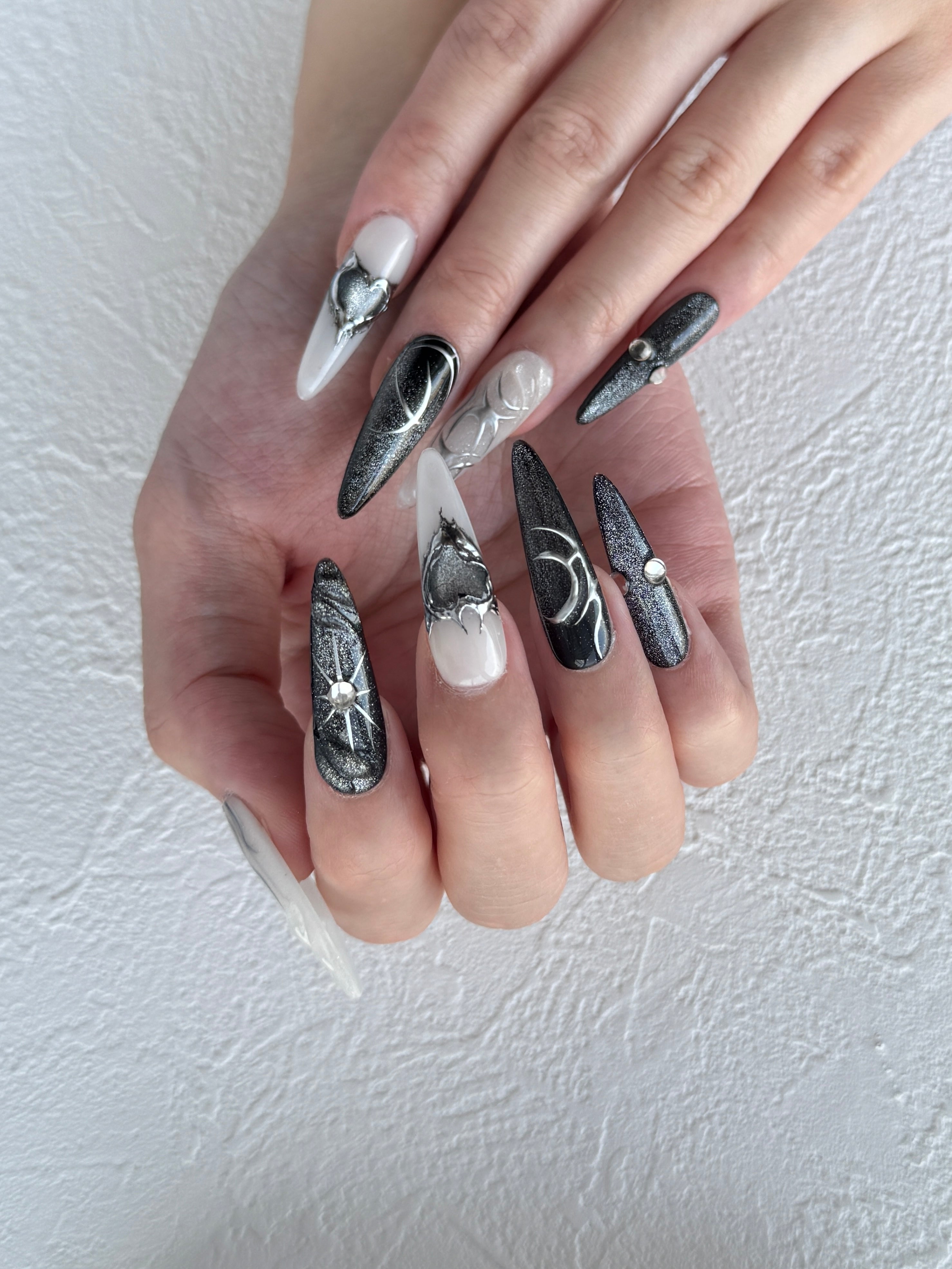 FairyNails Error Code futuristic nail set